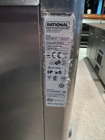 1219623-7 Combi oven, Rational, SCC WE 101