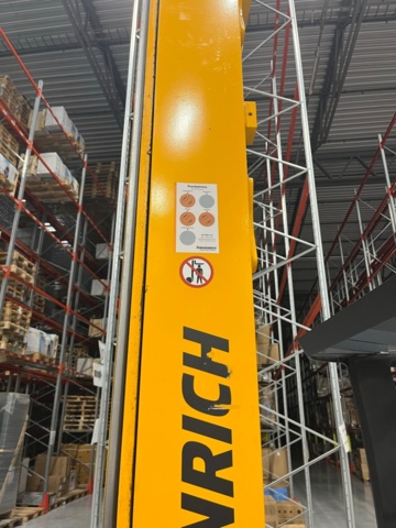 1028338-8 Reach truck, Jungheinrich ETV 214