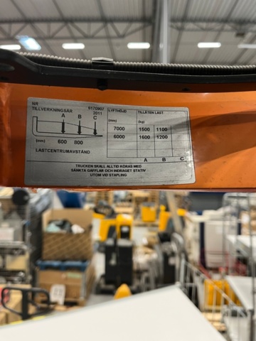 1028344-34 Reach truck, Toyota BT Reflex 2011