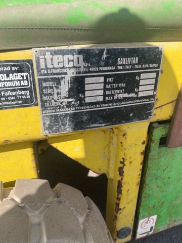 1223441-8 Iteco scissor lift