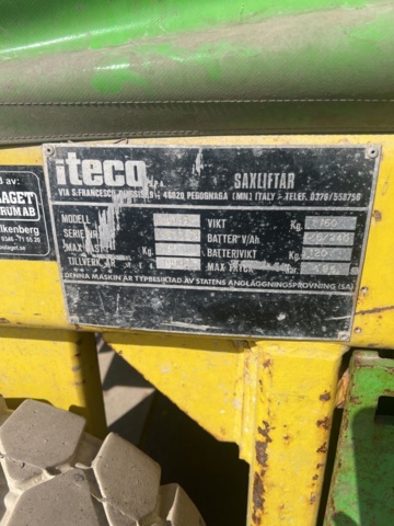 1223441-16 Iteco scissor lift