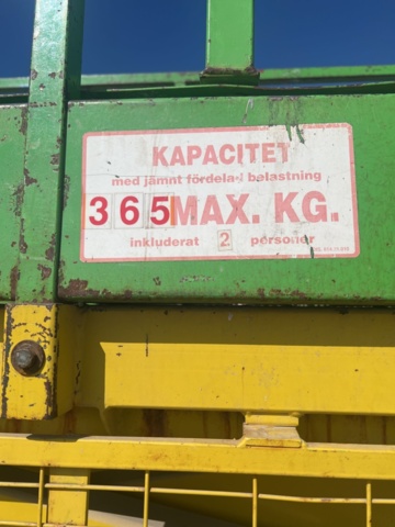 1223441-18 Iteco scissor lift