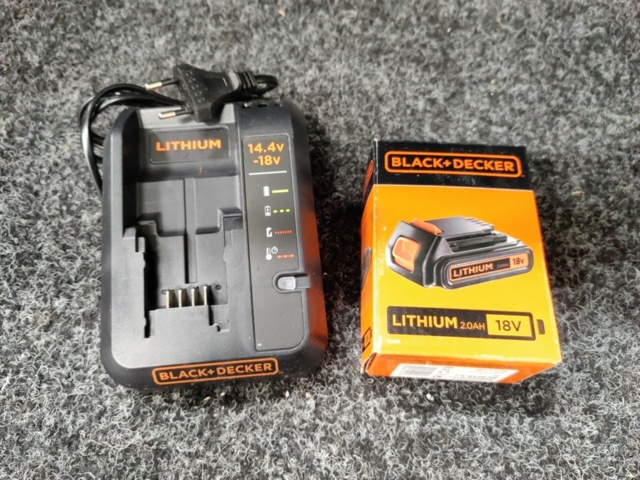 Black & Decker Akumuliatorius 18V 2.5Ah Li-ion, BL2518 Kainos Nuo 29.60