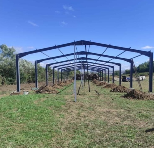 1226807-1 Hall frame, 10x20 meters, 200 square meters