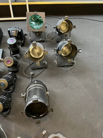 1209097-17 Collection with stage, sound & lighting equipment