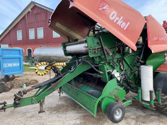 1226703-2 Round baler, Orkel GP 1260