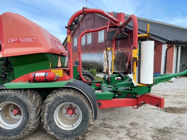 1226703-3 Round baler, Orkel GP 1260