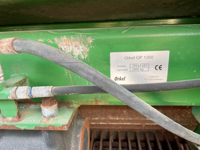 1226703-12 Round baler, Orkel GP 1260