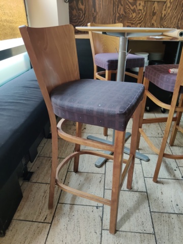 1226819-1 6 stycken höga stolar