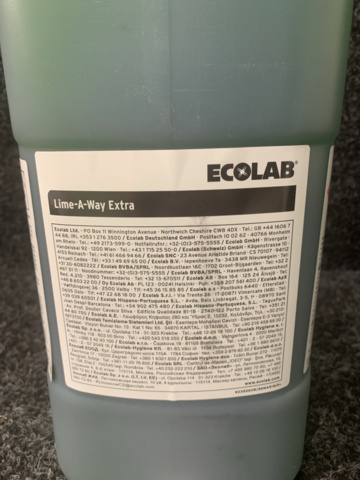 1223075-4 Descaling agent – 5L Lime-A-Way Extra