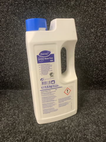 1223079-3 10 pc Dishwasher detergent Diversey Suma Base Free M4 1.5kg