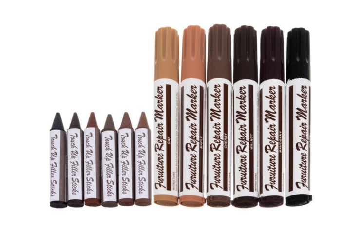 1227163-1 5 pcs Kit with 6 pens in each for repairing furniture & panels