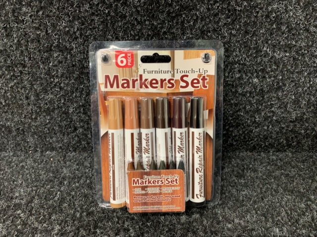 1227163-3 5 pcs Kit with 6 pens in each for repairing furniture & panels