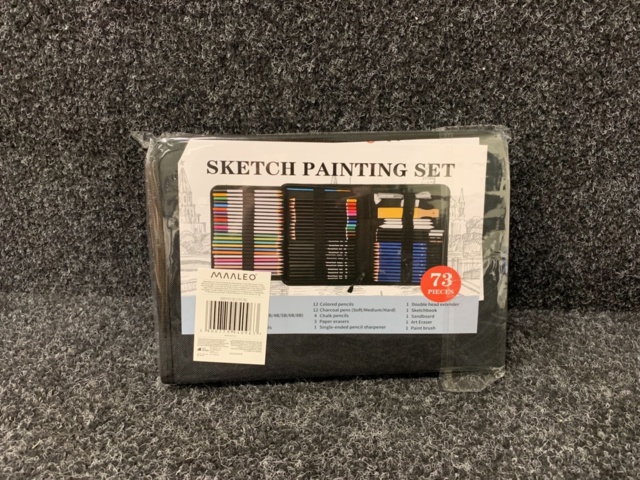 1227176-2 Sketchset 174 delar Skiss/Målning/Ritningsset