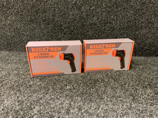 1227186-2 2 st Lasertermometer