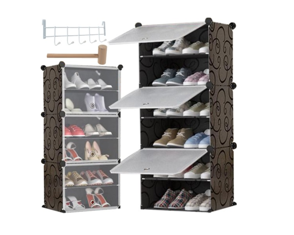 2 shoe racks with 6 shelves - PS Auction - We value the future ...
