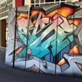 1151670-3 Graffiti painting in 6 parts by Anders Bleckhorn