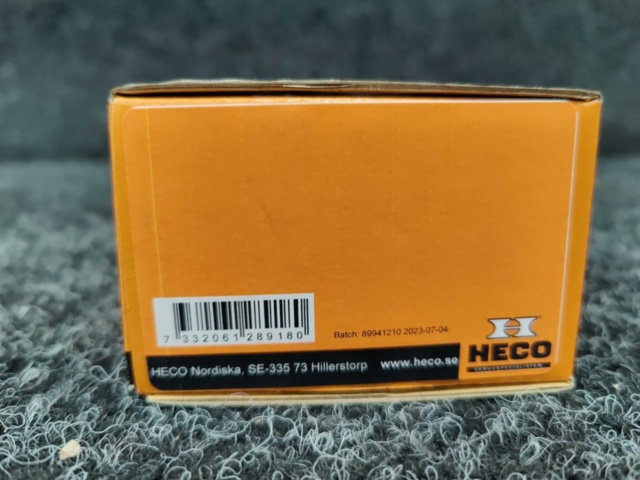 1188702-4 1800 st Borrskruv Heco 6,0x25 mm Bi-Metall RF MBR