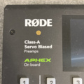 1200454-6 RØDE Class-A Servo Biased Preamps with Aphex