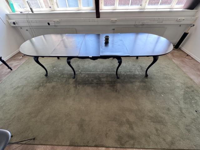 1219688-11 Conference table, 340x120 cm and carpet