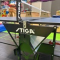 1153736-5 Folding ping pong table and 2 sets with ping pong rack and balls