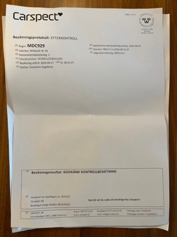 1227414-49 Renault Kangoo Express 1.6 E85 -2012