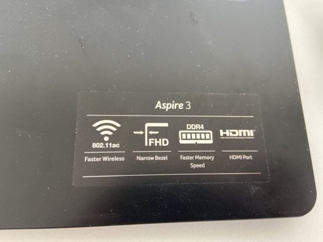 1205422-3 Laptop Acer Aspire 3 N19C1 -2021