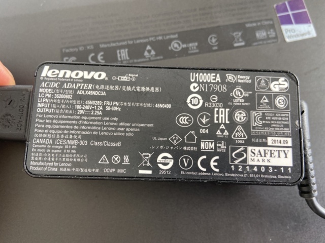 1178186-8 Laptop Lenovo Thinkpad X1 Carbon