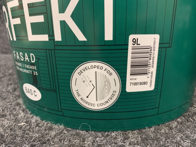 1228376-3 Facade paint Beckers Perfekt Fasad 18 liters
