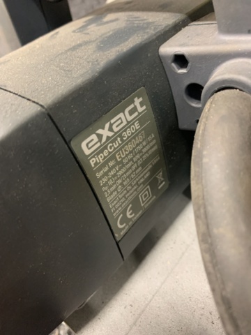 1188721-12 Pipe cutter Exact PipeCut 360E