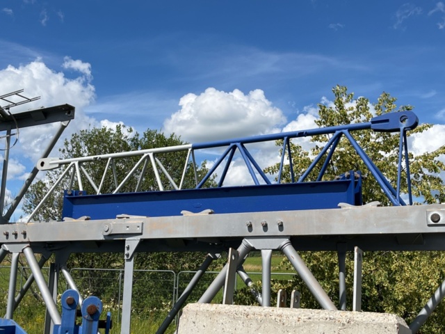 1214885-6 Tower crane Potain E10/14C (repair object)