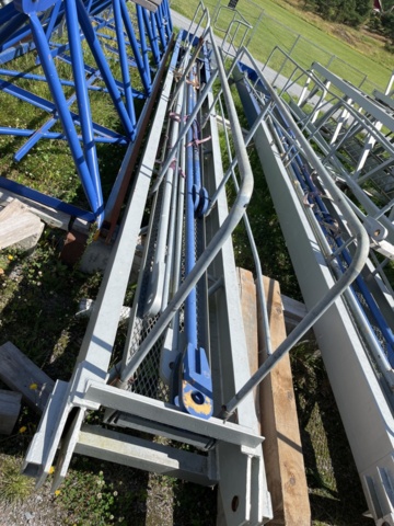 1214885-16 Tower crane Potain E10/14C (repair object)