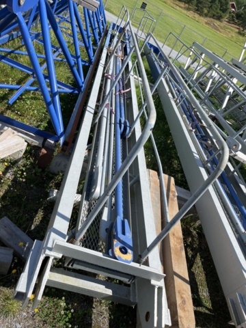 1214885-17 Tower crane Potain E10/14C (repair object)