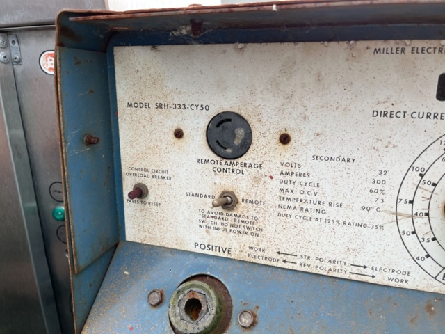 1214893-5 Welding Miller SRH-333-CY50 (Repair item)