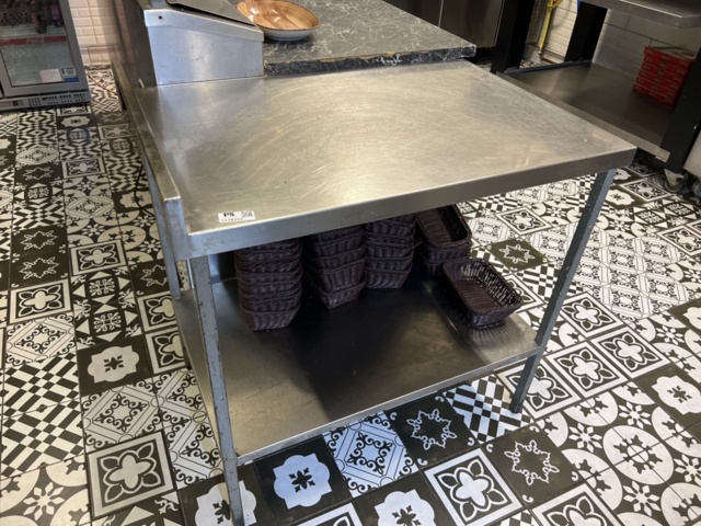 1178222-1 Stainless relief bench