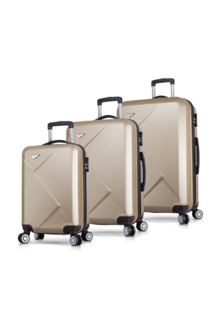 1227039-1 MYVALISE set of 3 suitcases, diamond, MV6790, gold - Shipping included