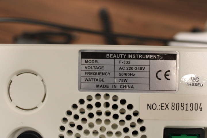 1223505-5 Beauty machine 4 in 1 - Weelko F-332