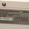 1223517-3 Blood Analyzer - Dirui BCC-3900 -2021