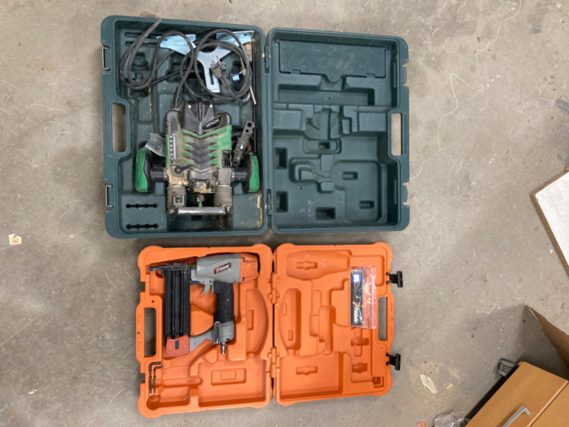 1214951-1 Dyckertpistol & handöverfräs - Hitachi/Paslode