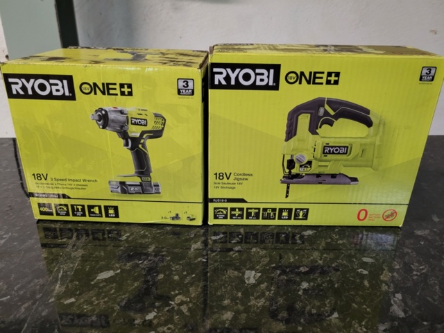 1222473-1 Ryobi Nut Driver & Jigsaw
