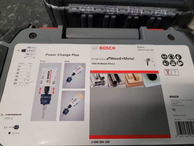 1222485-5 Bosch Drill Kit