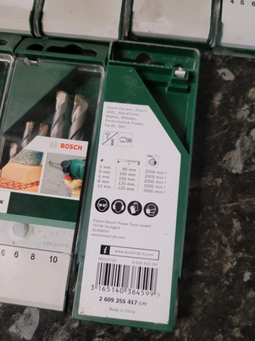 1222485-8 Bosch Drill Kit