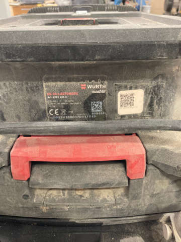 1214928-5 Industrial vacuum cleaner Wurth Master ISS 50 L Automatic -2019