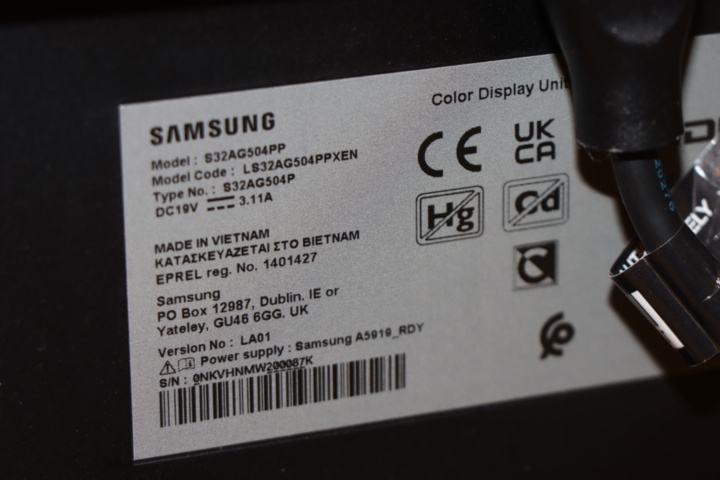 1173725-4 Gaming monitor Samsung NVidia G-Sync 32 inches