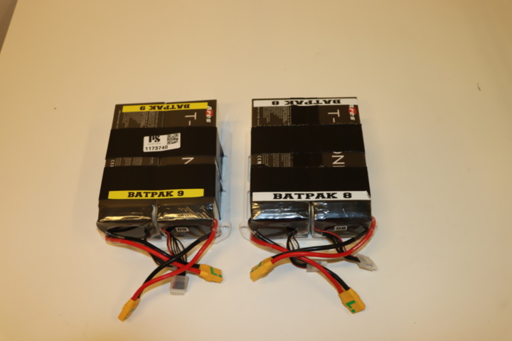 1173740-1 2 st Dubbel-Batteripack Ares T-Drones
