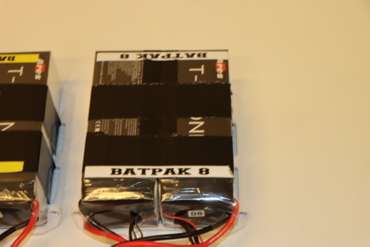 1173740-2 2 st Dubbel-Batteripack Ares T-Drones