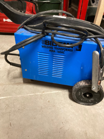 1214941-3 Welding inverter Biltema MMA 160AC
