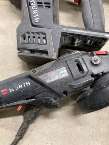 1214946-5 Collection of electric hand tools & accessories - Würth