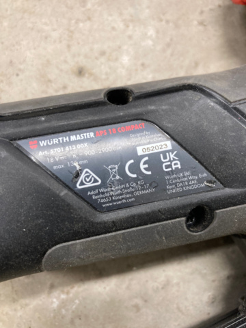 1214946-6 Collection of electric hand tools & accessories - Würth