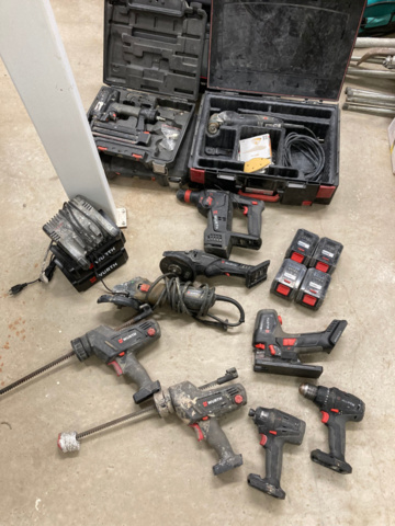 1214946-2 Collection of electric hand tools & accessories - Würth